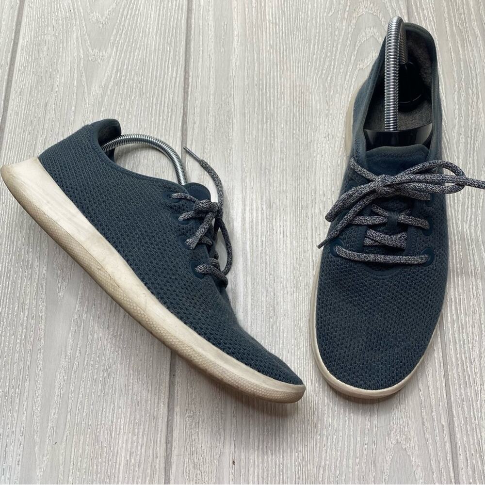 Allbirds Men's Blue Mesh Tree Runners Running Sneakers Size 10